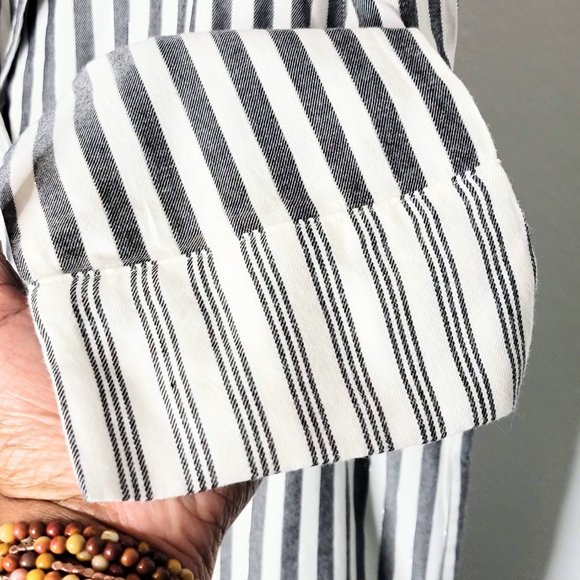 Victoria's Secret NWT Women's Gray White & Silver Pajama Shirt Size Large - Picture 7 of 11